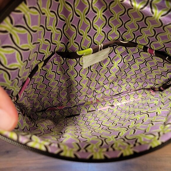 EUC Vera Bradley Crossbody in Purple Punch - Picture 5 of 9